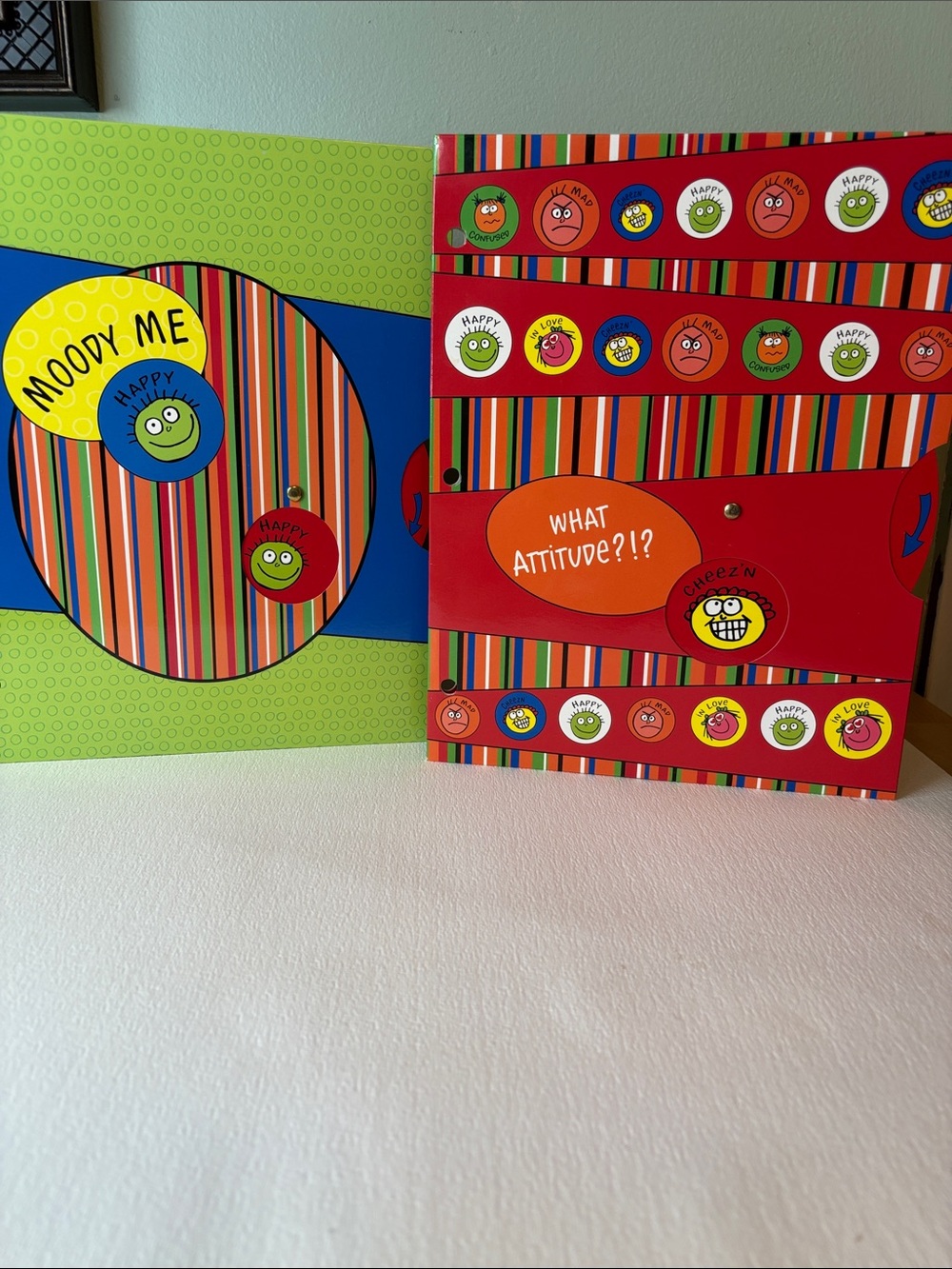 The Clever Factory Mood Pocket  Folder Set of 2